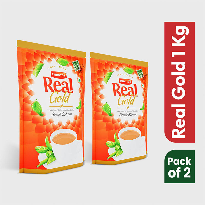 Real Double Combo - Real Gold 1Kg (Pack of 2)