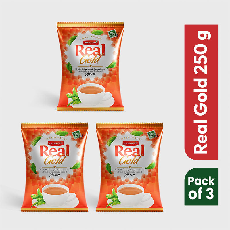 Real Everyday Combo - Real Gold 250g (Pack of 3)