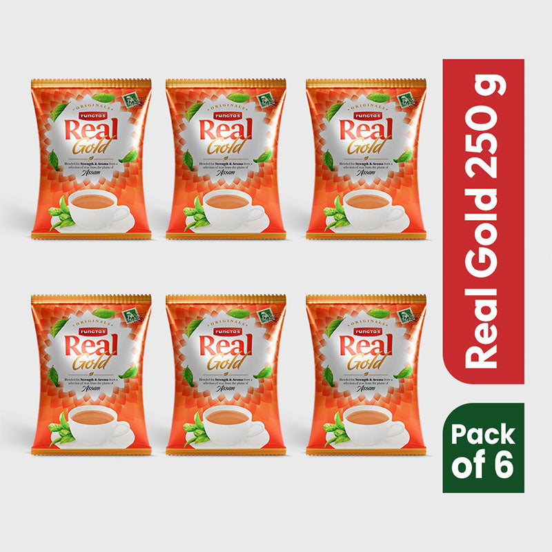 Real Gold Family Combo - Real Gold 250g (Pack of 6)