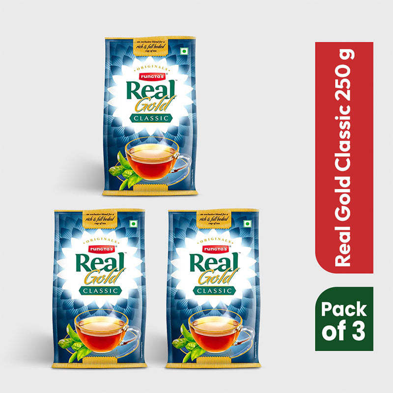 Real Gold Classic Combo 250g (Pack of 3)