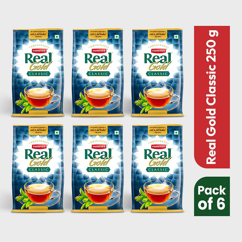 Real Gold Classic Combo 250g (Pack of 6)