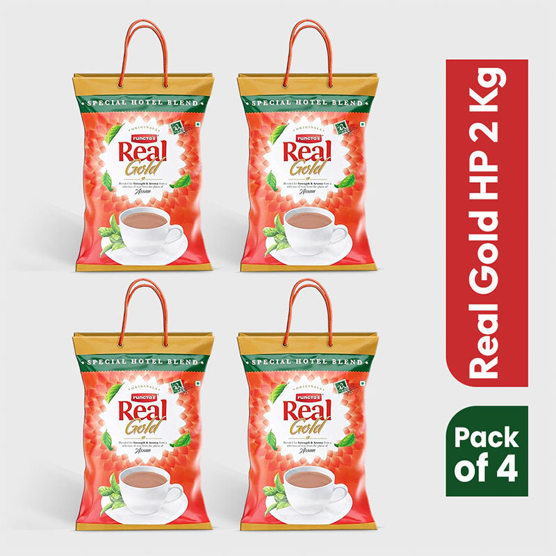 Real Gold Mega Hotel Combo - 2kg (Pack of 4)