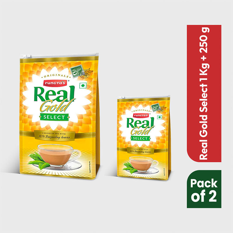 Real Gold Value Combo - Real Gold Select 1 Kg, 250 g (Pack of 2)