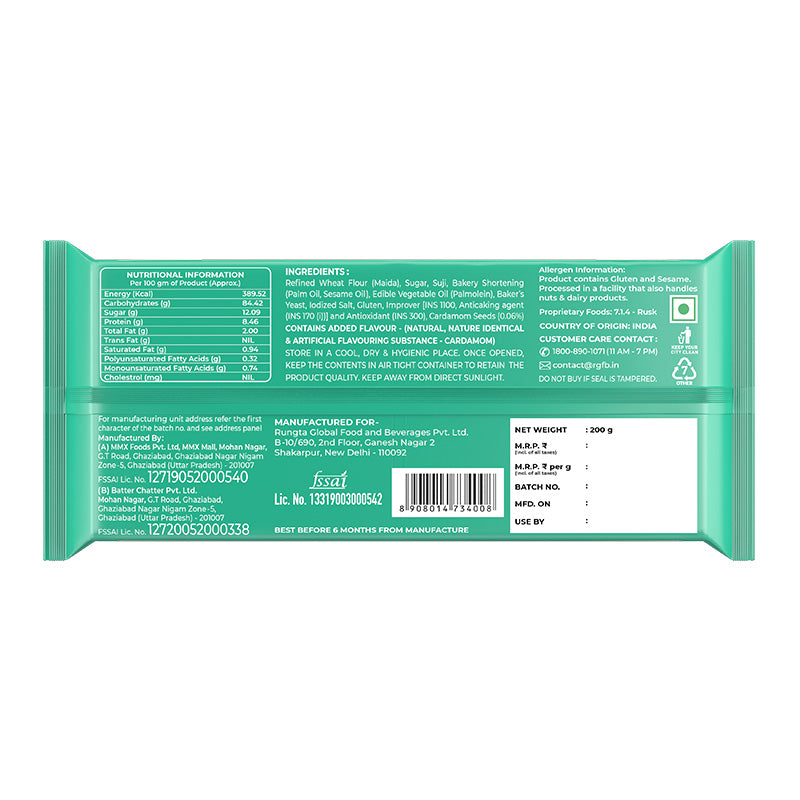 Rungta’s - Rusk Elaichi